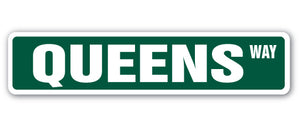 Queens, Ny Street Vinyl Decal Sticker