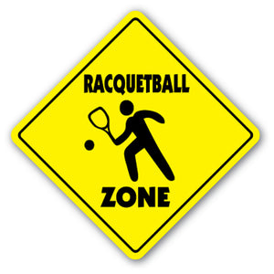 Racquetball Street Vinyl Decal Sticker