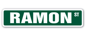 RAMON Street Sign