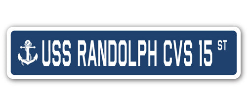 USS Randolph Cvs 15 Street Vinyl Decal Sticker