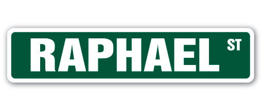 RAPHAEL Street Sign