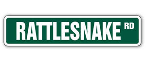 RATTLESNAKE Street Sign