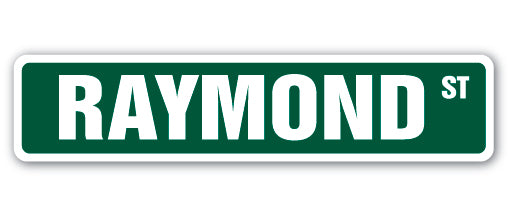 Raymond Street Vinyl Decal Sticker