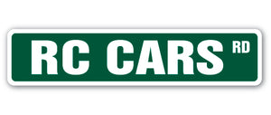 Rc Cars Street Vinyl Decal Sticker