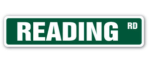 Reading Street Vinyl Decal Sticker