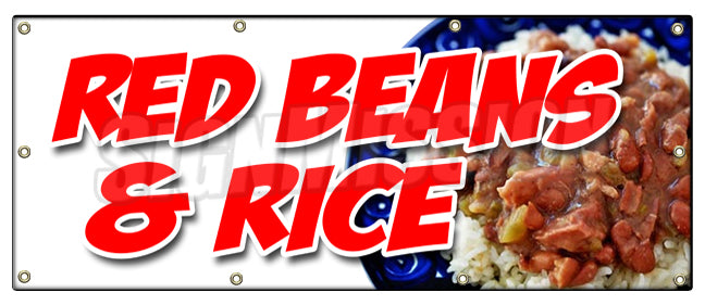 Red Beans And Rice Banner