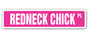 Redneck Chick Street Vinyl Decal Sticker