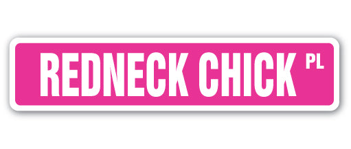 Redneck Chick Street Vinyl Decal Sticker