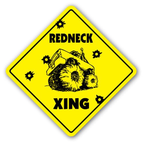 Redneck Street Vinyl Decal Sticker