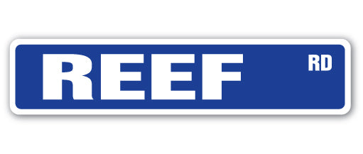 Reef Street Vinyl Decal Sticker