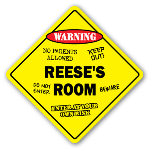 Reese's Room Vinyl Decal Sticker