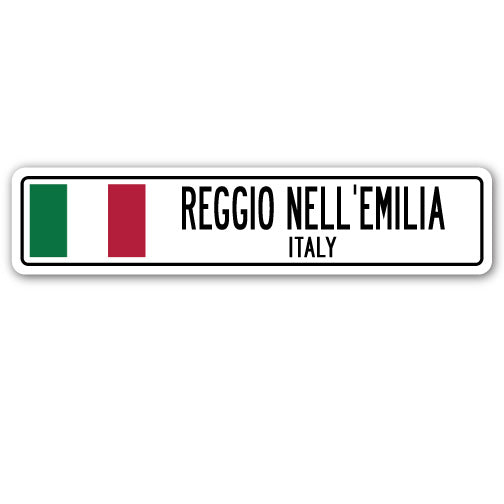 REGGIO NELL'EMILIA, ITALY Street Sign