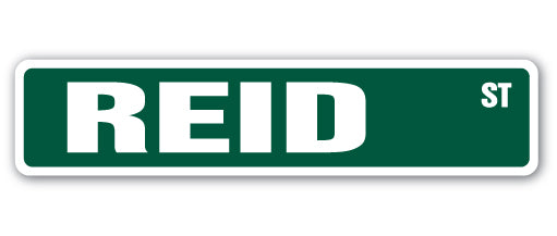 REID Street Sign