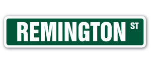 Remington Street Vinyl Decal Sticker