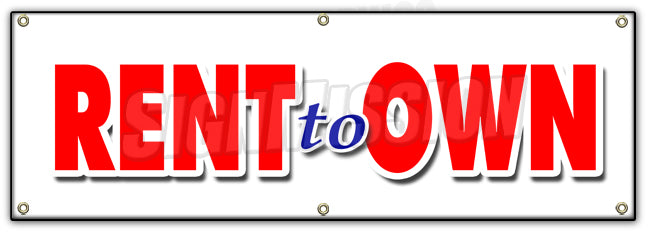 Rent To Own Banner