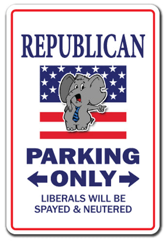 Republican Street Vinyl Decal Sticker