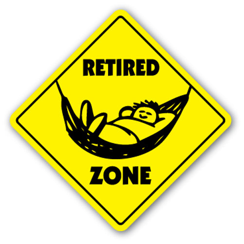 Retired Street Vinyl Decal Sticker