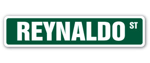 REYNALDO Street Sign