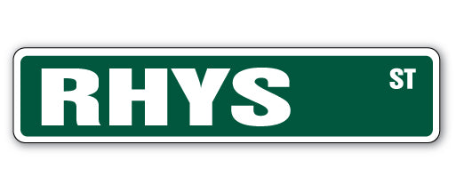 Rhys Street Vinyl Decal Sticker