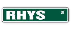 RHYS Street Sign