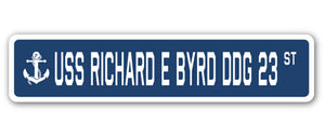 USS Richard E Byrd Ddg 23 Street Vinyl Decal Sticker
