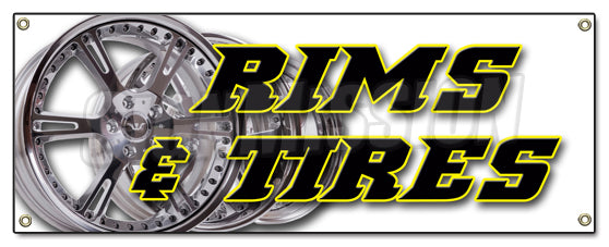 Rims & Tires Banner