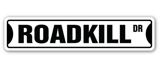 Roadkill Street Vinyl Decal Sticker