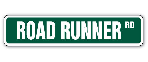 Road Runner Street Vinyl Decal Sticker