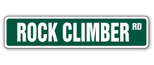 Rock Climber Street Vinyl Decal Sticker