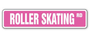 Roller Skating Street Vinyl Decal Sticker