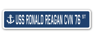 USS Ronald Reagan Cvn 76 Street Vinyl Decal Sticker