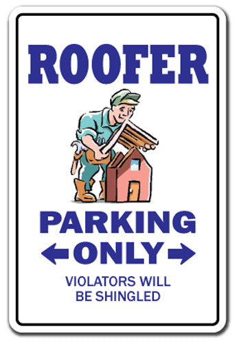 Roofer Vinyl Decal Sticker