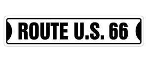 Route 66 Street Vinyl Decal Sticker