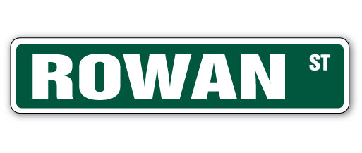 Rowan Street Vinyl Decal Sticker