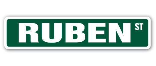 RUBEN Street Sign