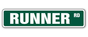 RUNNER Street Sign