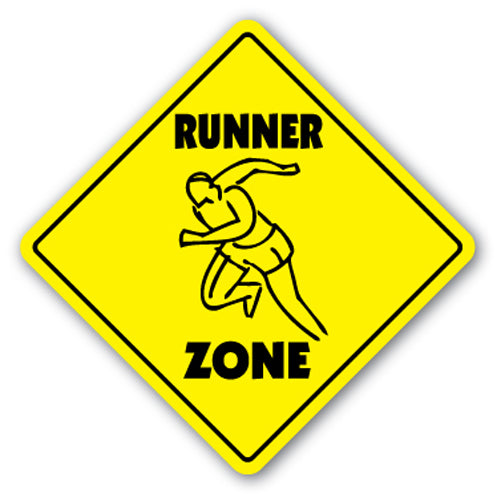 Runner Street Vinyl Decal Sticker