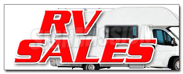 Rv Sales Decal