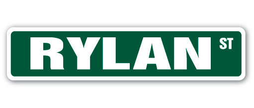 Rylan Street Vinyl Decal Sticker