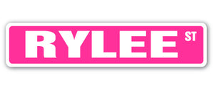 Rylee Street Vinyl Decal Sticker