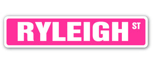 Ryleigh Street Vinyl Decal Sticker