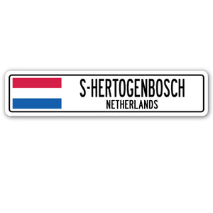 S-hertogenbosch, Netherlands Street Vinyl Decal Sticker