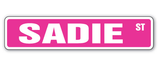Sadie Street Vinyl Decal Sticker
