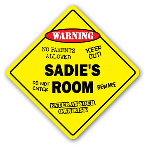 Sadie's Room Vinyl Decal Sticker