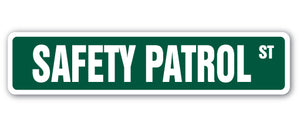 Safety Patrol Street Vinyl Decal Sticker