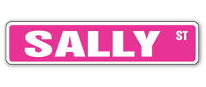 Sally Street Vinyl Decal Sticker