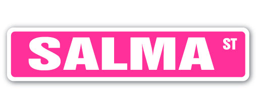 SALMA Street Sign