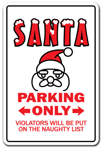 SANTA Sign