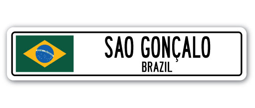 SAO GONEALO, BRAZIL Street Sign