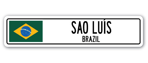 SAO LUES, BRAZIL Street Sign